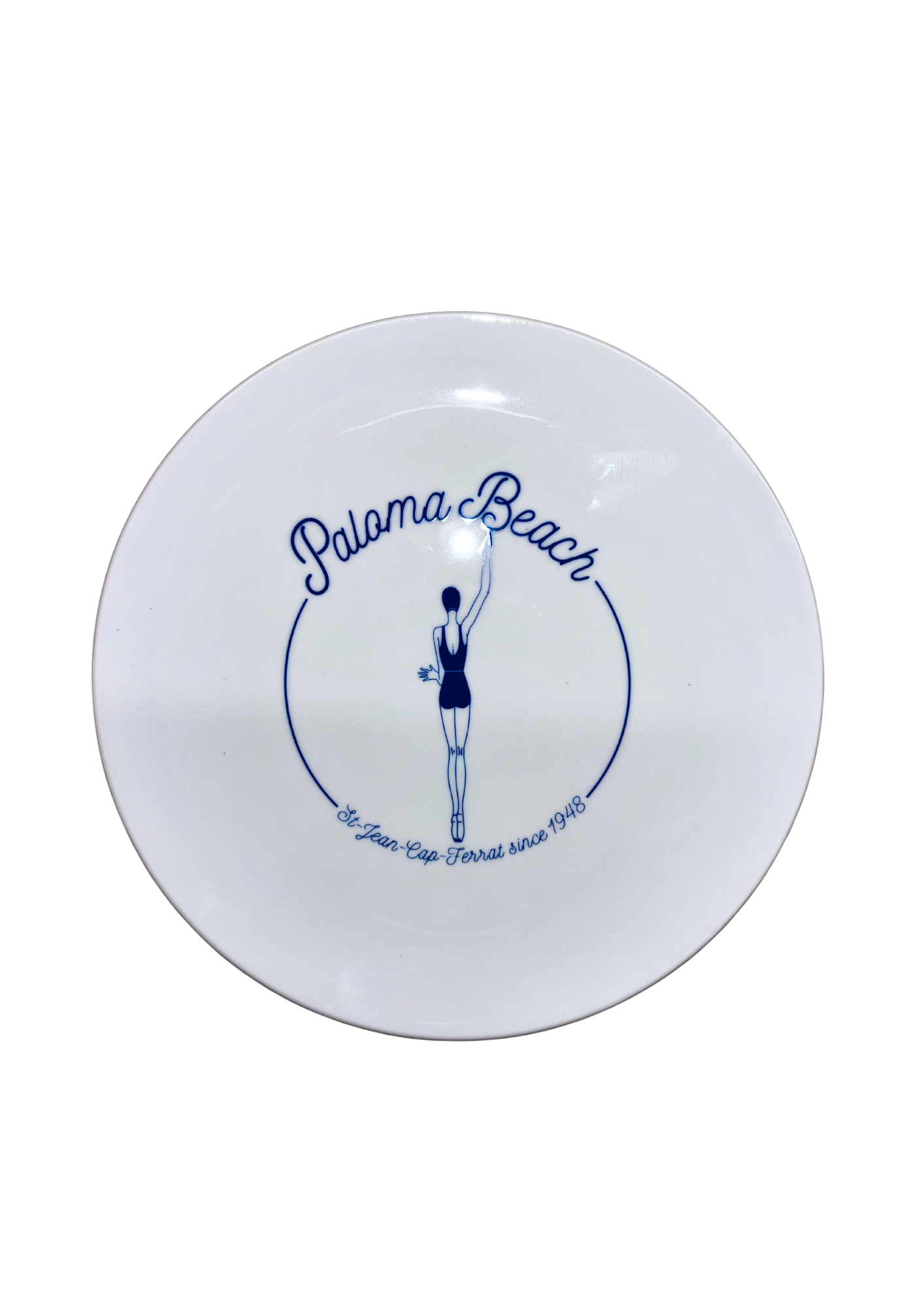 Assiettes plates Paloma Beach Ø23cm