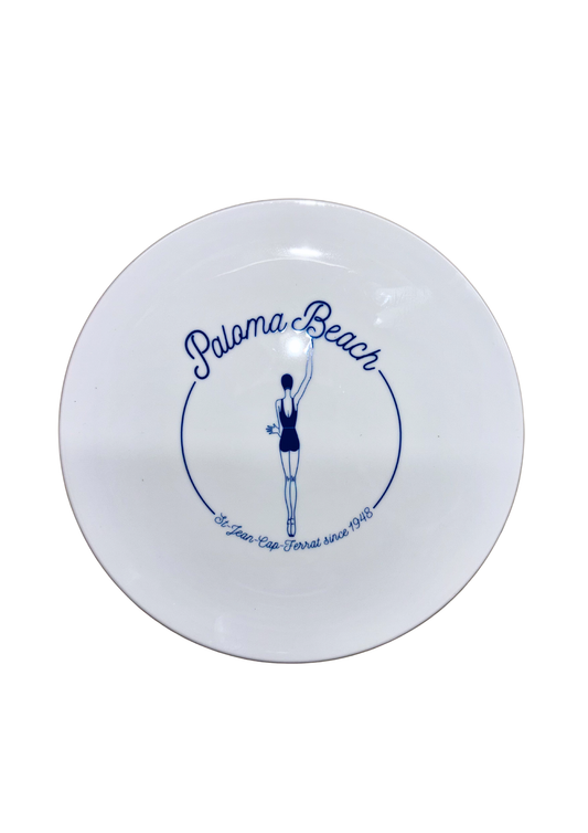 Assiettes plates Paloma Beach Ø23cm